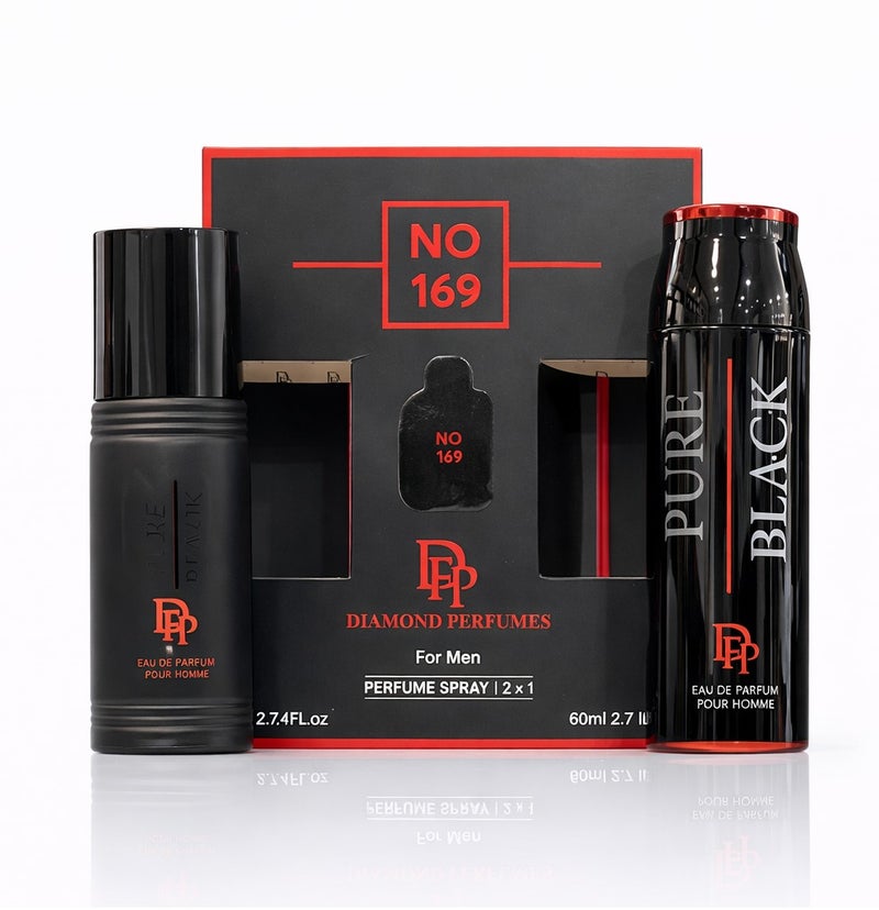 GIFT SET NO 169 PERFUUME SPRAY 2*1 For Men